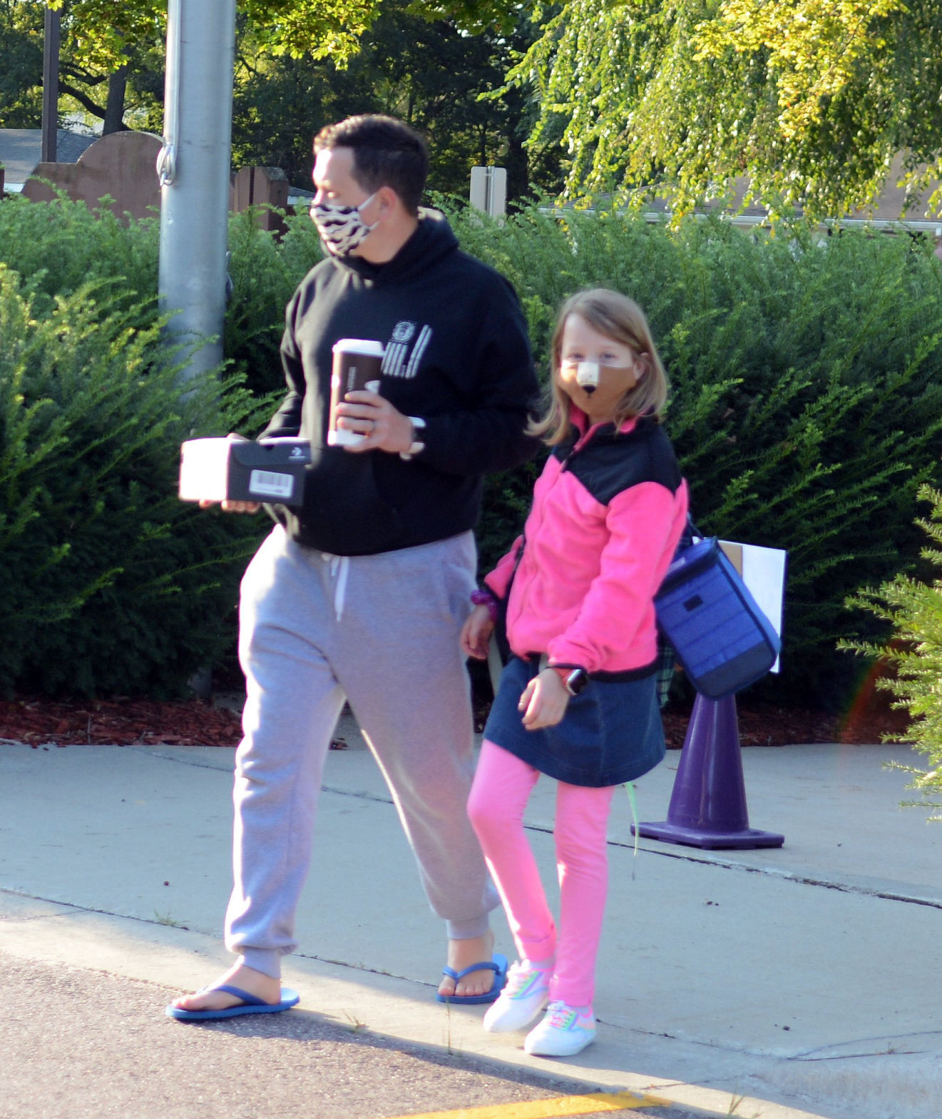 First day of school 2020 in Baraboo